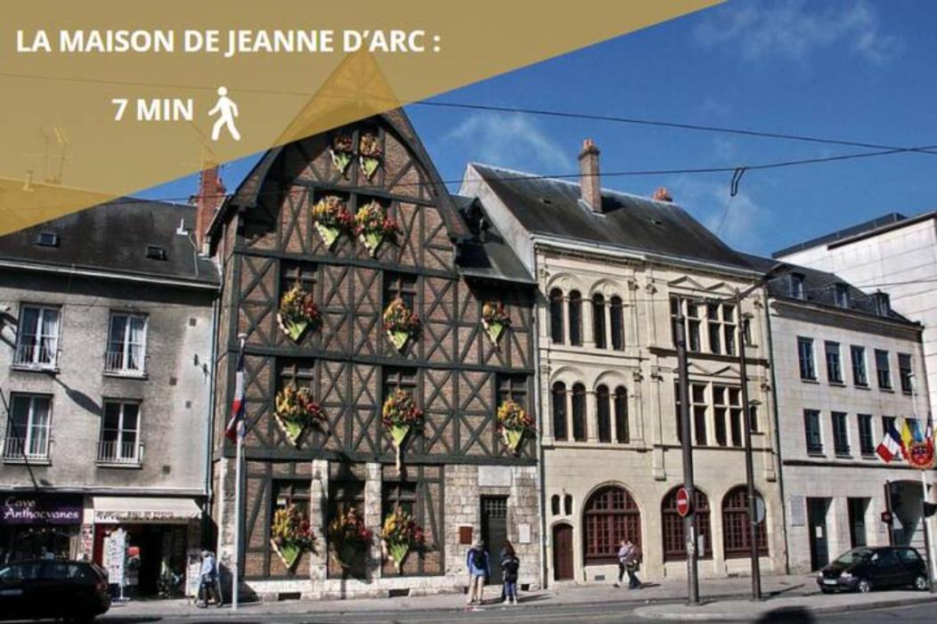 Апартаменты Charmant Studio Vue Cathedrale Quartier Historique Орлеан Экстерьер фото